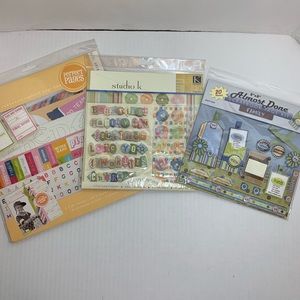 Scrapbook Sets, Set of 3